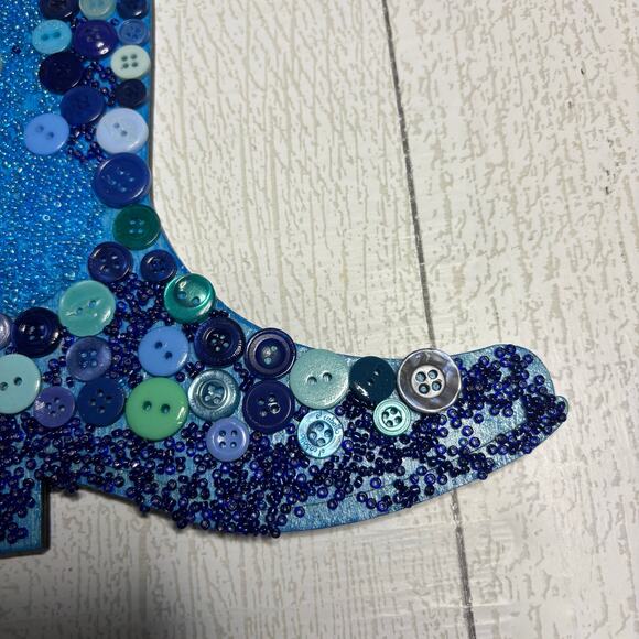 Handmade Cowboy Boot Button Art - Picture 9 of 11